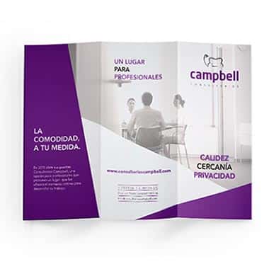 Plegables Tripticos Folletos